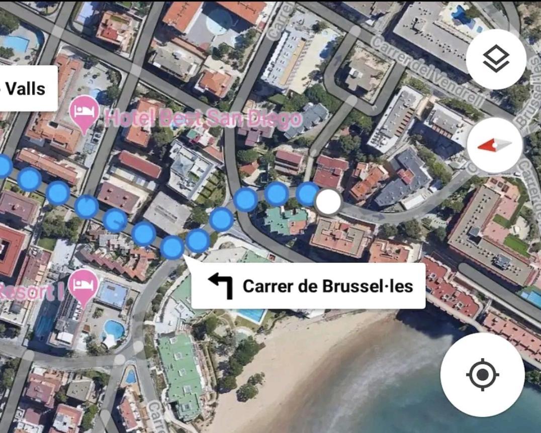 Apartamento Segunda Linea De La Playa Capellan Salou Eksteriør billede